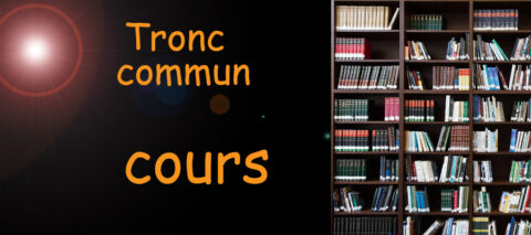 cours - niveau tronc commun - image