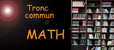 mathématique - niveau tronc commun - image