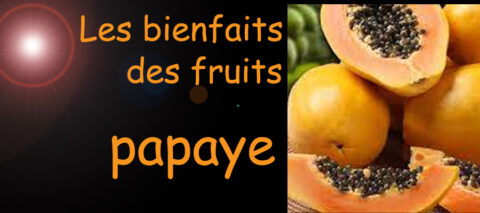 papaye , les bienfaits des fruits sur la santé , image